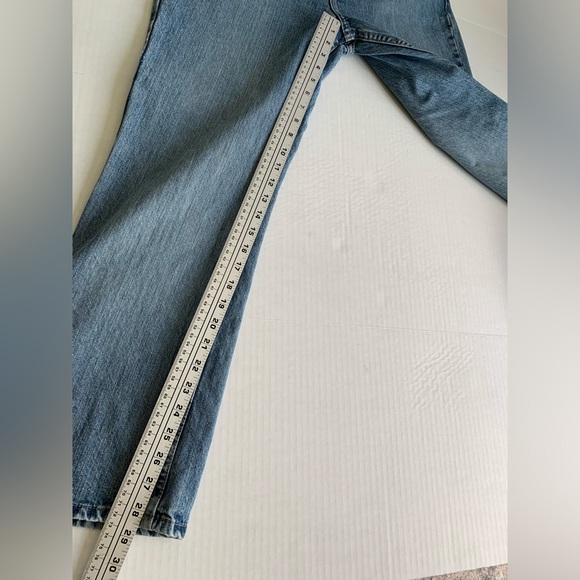 Boston Proper Jeans Women’s 10S 100% Cotton Split Ankle Medium Wash Short - Picture 4 of 13